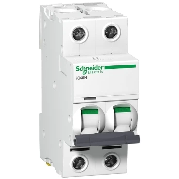 MCB-Schneider Electric Acti 9 16 Amp 2 Pole 10 kA D-Curve A9N2P16D