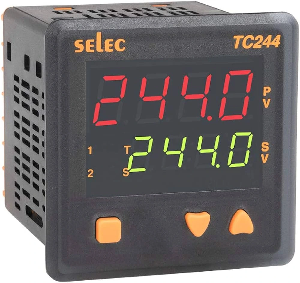 Selec Digital Temperature Controller TC244AX|90 to 270V AC / DC