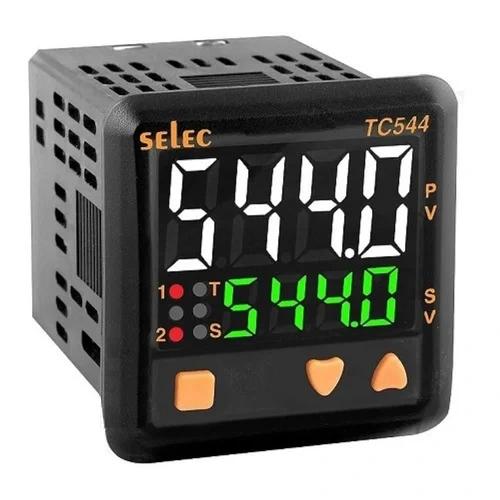 Selec Digital Temperature Controller TC544B| Dual Display, 2 SPST Relay Output