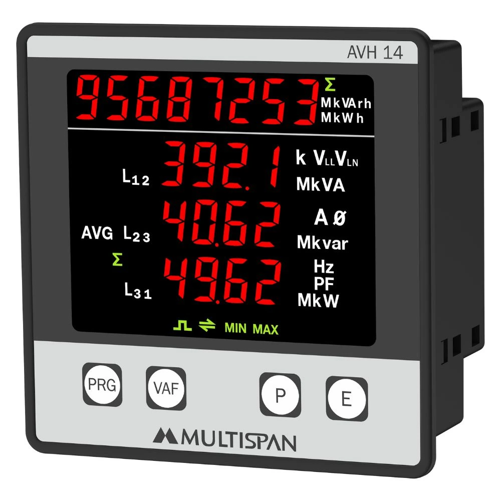 Multispan AVH-14 Three Phase Multifunction Meter