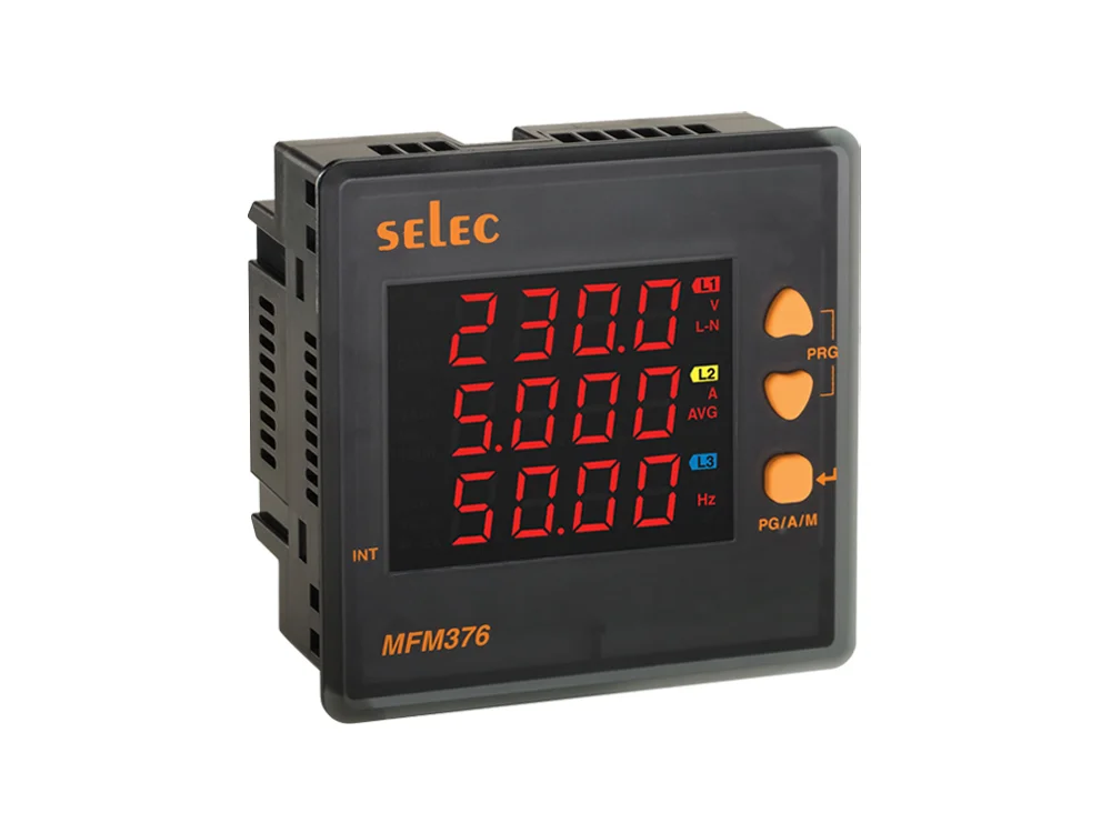 Selec LED Digital Multifunction Meter MFM376-CE