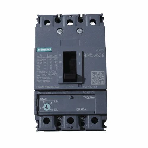 MCCB-Siemens 3VA11165ED320AA0 - 160A 3P 55KA FTFM 415VAC 50Hz