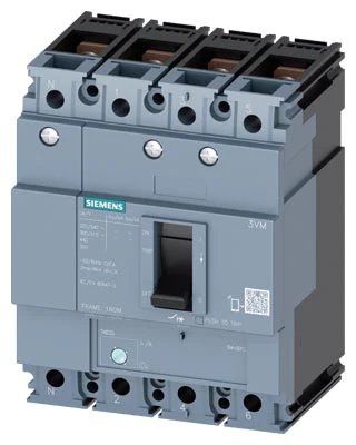 MCCB-Siemens 3VM11104GD420AA0- 100A 4P 36KA FTFM 415VAC- 50Hz