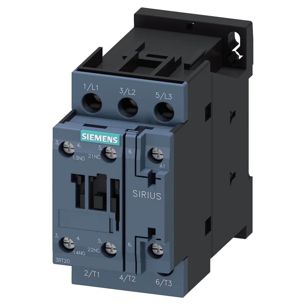 Siemens Sirius 9 Amp 3 pole 24V AC Power Contactor 3RT2023-2BB40