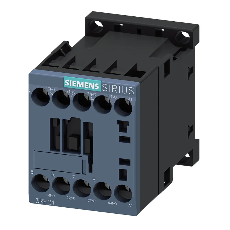 Siemens Sirius 3RH 10 Amp 2 NO + 2 NC 400V AC Auxiliary Contactor 3RH21221AV00