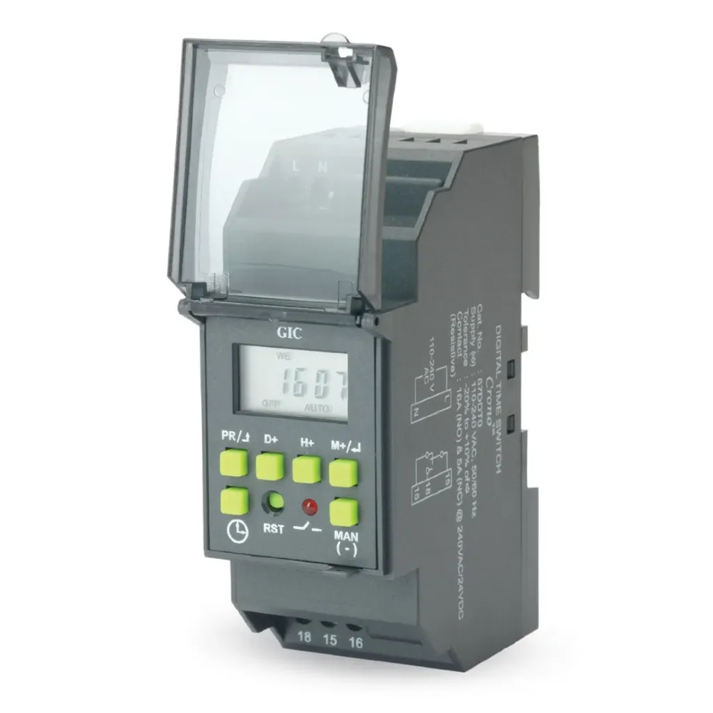 GIC 67DDT0 Digital Time Switch 85-265VAC 1 C/O