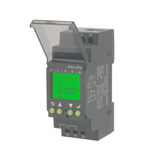 GIC AS2DCDS Digital Time Switch Astronomical 110-240 VAC, Digital Time Switch-Astro Pro, 2 C/O