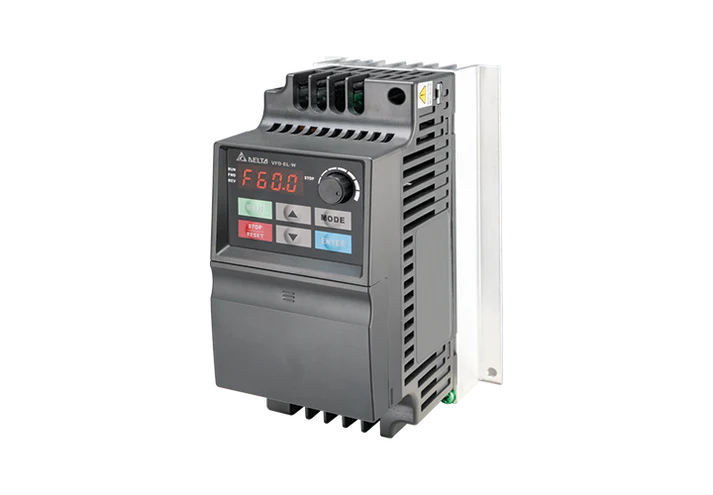 Delta ELW Series 1 HP 0.75 kW 3 Phase VFD Drive VFD007EL43W-1