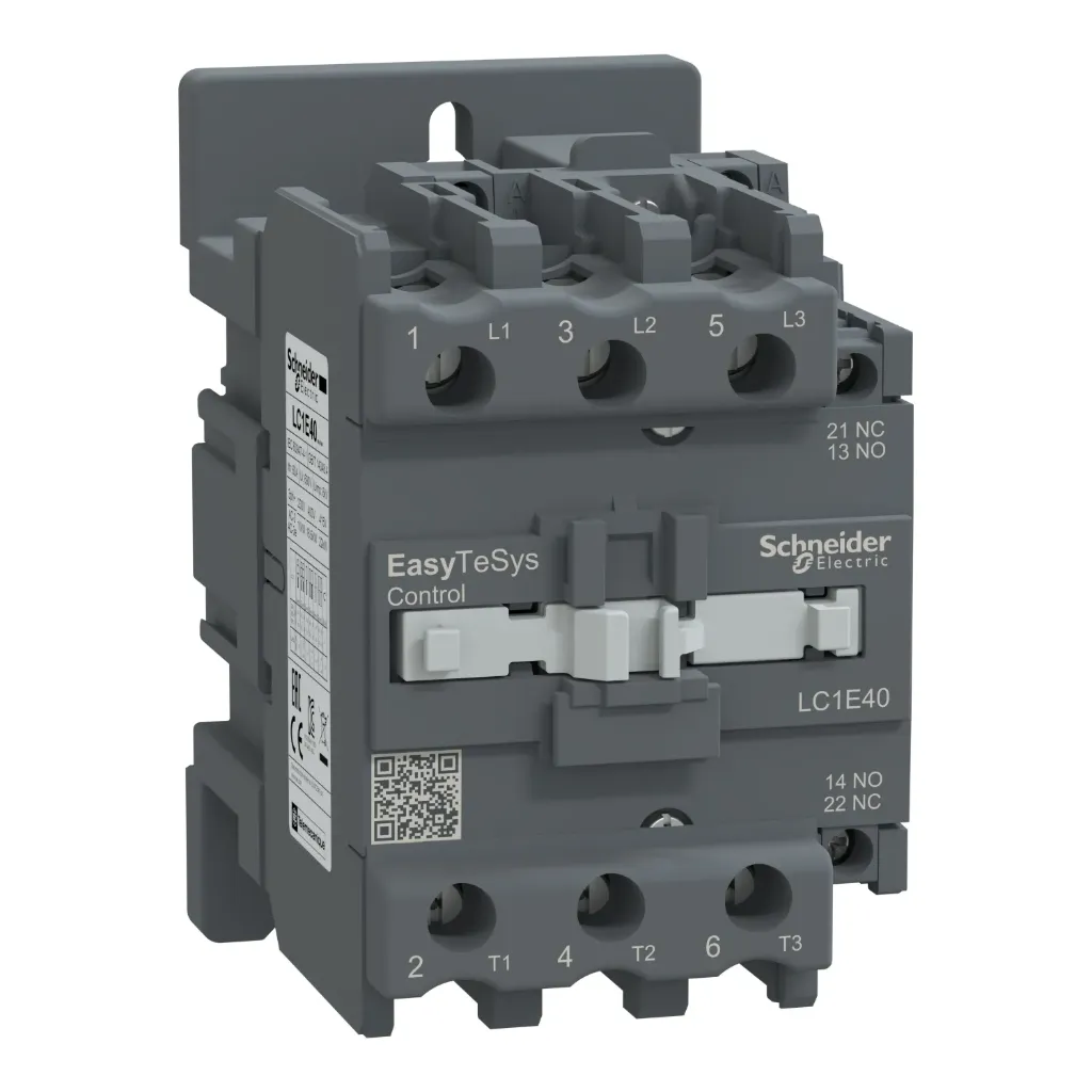 Schnieder Electric LC1E40M7 Power Contactor 40 A, 3 Pole, 220 V AC