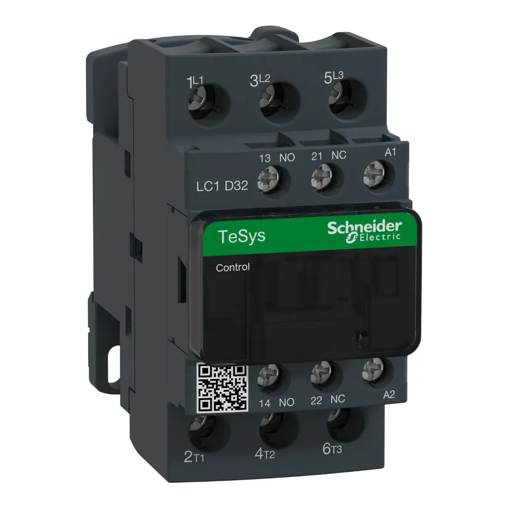 Schnieder Electric LC1D32M7 Power Contactor 32 A, 3 Pole, 220 V AC