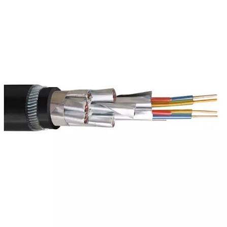 Polycab 1 Sqmm, 24 Pair,Shielded with Al Mylar Tape, Pvc Insulated, Armoured Frlsh Instrumentation Cable