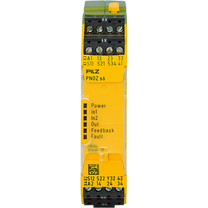 Pilz PNOZ s6 24VDC 3 n/o 1 n/c
