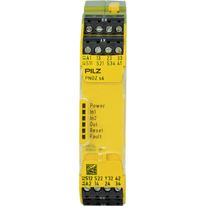 Pilz PNOZ s6 48-240VACDC 3 n/o 1 n/c